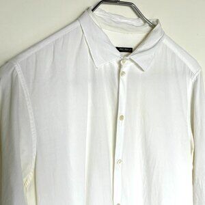 MIU MIU vintage men's white cotton piqué shirt sz 39